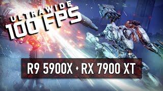 ARMORED CORE 6 | RX 7900 XT | R9 5900X | MAX SETTINGS | 3440X1440