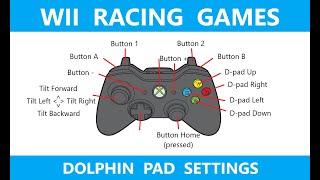 Wii Dolphin Pad Settings for Racing Games (Excite Truck example)