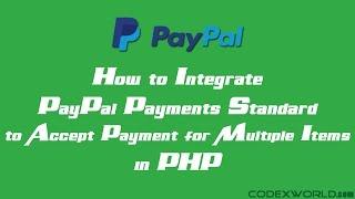 Accepting Payments for Multiple Items with PayPal in PHP