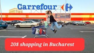 20$ grocery shopping in Romania I Moving to Romania? I Grocery shopping adventure I Life in Romania