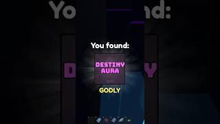 How To Get Destiny Aura in Find The Auras #roblox #findtheauras