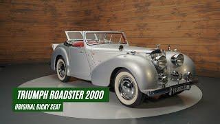 Triumph Roadster 2000 | Extensively restored | Rare | 1949 -VIDEO- www.ERclassics.com