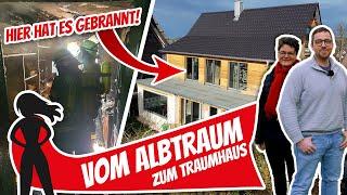 Vom Albtraum zum Traumhaus: Der Wiederaufbau nach dem Brand!| Hausbau Helden