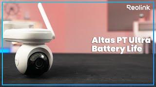 Reolink Altas PT Ultra | Long-Lasting Battery for Continuous Recording