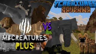 MB creatures plus addon VS ycreatures savanna what's the best animal addon?