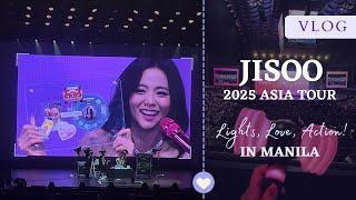 [VLOG] JISOO 2025 Asia Tour: “Lights, Love, Action!” in Manila