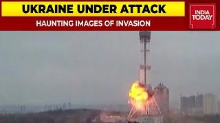 Missile Attack Aftermath In Zhytomyr; Russian Tanks In Ukraine's Cities | Haunting Images of Attack