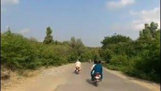 Motorbikes Race | Beautiful Pakistan Sadda City to Thal city Road | Bike Racing