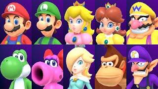 Mario Party Superstars - All Characters