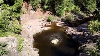 The Deeps swimming hole in Duluth