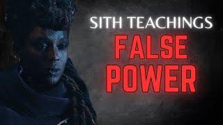 Weakness Leads to Failure | Sith Motivation