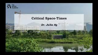 7. Futures of Critique in a Pluricentric World: Julia Ng