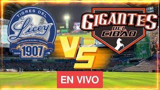 🟤GIGANTES DEL CIBAO Vs TIGRES DEL LICEY | 3er partido en VIVO️