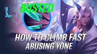 *ELOHACK* THIS CHAMPION MAKES YOU CLIMB LIKE NO OTHER | YONE MASTERCLASS | RiftGuides | WildRift