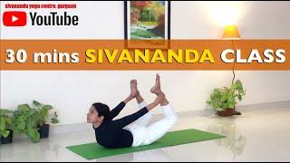 Sivananda Yoga Class - 30 minutes practice | Complete Yoga Practice for Busy People