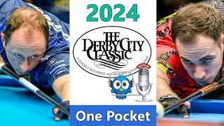 Shane Van Boening vs Joshua Filler - One Pocket - 2024 Derby City Classic rd 13