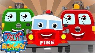 Fire Truck Song | Firefighter To The Rescue | Nursery Rhymes and Kids Songs with Ralph and Rocky