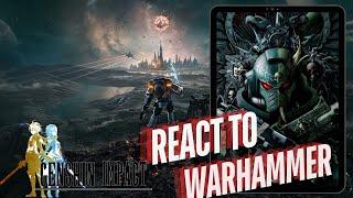 Genshin impact react to Aether as Warhammer 40k | Titanicus  | Gacha life 2