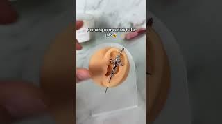 No need to get a helix piercing  #helix #piercing #jewelry #needle