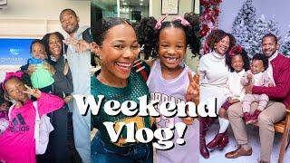 WEEKEND VLOG: holiday photos + travel day