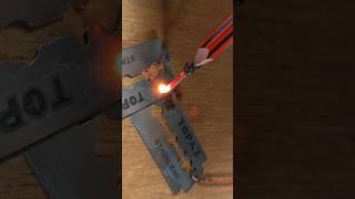 How To Make Simple Pencil Welding Machine with battery #viral #shorts #science #experiment #trending