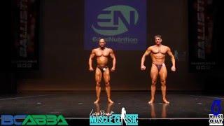 2016 BCABBA Leigh Brandt Muscle Classic - Master Men's Bodybuilding Pre Judging