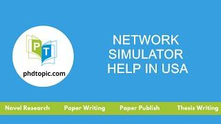 Network Simulator Help in USA | PhD Network Simulator Help in USA