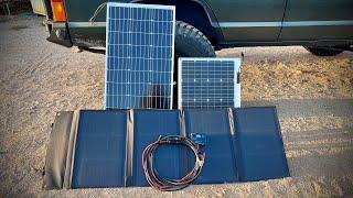 EXTREMELY SIMPLE Overland Solar Charger Setup For Less Than $100!