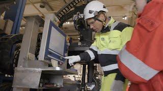 The future is now - steel cut for Northern Lights project at Stord