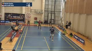 Match point - Charles Fouyn vs Rizki Ansyahri - MS, Final - Croatian Int. 2024