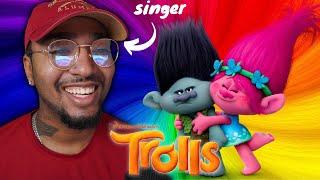 *TROLLS* (2016) | SINGER'S First Time Watching | Movie Reaction