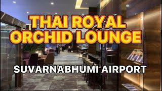 THAI ROYAL ORCHID LOUNGE - SUVARNABHUMI AIRPORT  - BANGKOK - THAILAND  - THAIAIRWAYS -Star Alliance