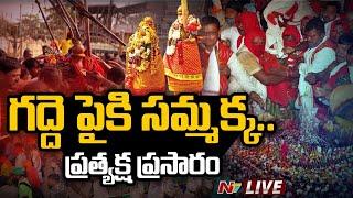 Sammakka Sarakka Jatara 2024 Live | మేడారం జాతర 2024 LIVE | NTV