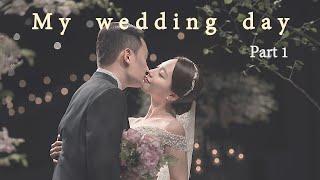 [ENG] My wedding day Part 1 | Shilla hotel wedding, Elizabeth lux, Ohjoongsuk studio, wedding vlog