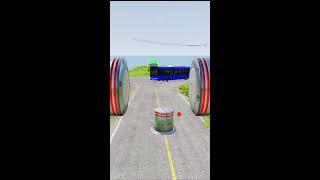 BeamNG Drive - BeamNG Car & Bolar Crash