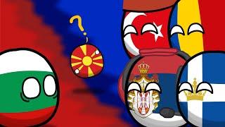 Countryballs | Second Balkan War in a nutshell