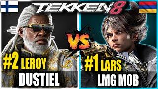 Tekken 8 PROs - Dustiel vs LMG MoB (#2 Leroy vs Lars #1) - PRO Tekken 8 Replays