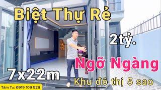 Tâm Tư Bán Nhà Rẻ Ngỡ Ngàng sổ hồng riêng 7x22m ngay khu đô thị 5 sao bình chánh còn giảm thêm