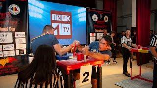 SENIOR MEN 70KG RIGHT ARM | DRACULA ARMWRESTLING INTERNATIONAL CUP | IVAYLO KOLEV AND ILIYAN VALKOV