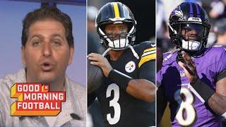 GMFB | "Steelers awaken the monster in Russell Wilson" - Peter Picks PIT to destroy Jackson, Ravens