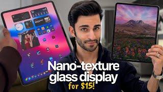 Turn your iPad “Nano-Textured” for just $15! ️‍