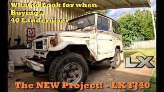 S2EP73 - What to look for when buying a 40 series Landcruiser, NEW Project, Rare LX FJ40!