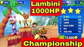 Championship Lambini 1000 HP 2023 Game Play | Beach Buggy Racing | Lambini 1000HP Championship