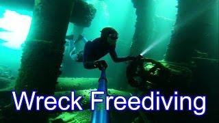 Oil Tanker Wreck  - Freediving the Antipolis