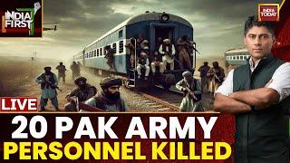 India First With Gaurav Sawant LIVE: BLA Hijacks Train In Pakistan, What Actually Happened?