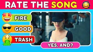 RATE THE SONG  | 2024 Top Songs Tier List | Music Quiz #6