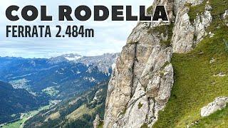 FERRATA COL RODELLA - Rifugio Friedrich August | Gruppo del Sassolungo | Val Gardena - Val di Fassa