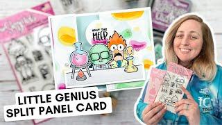 Little Genius Card using The Sassy Club [Split Panel Card!]