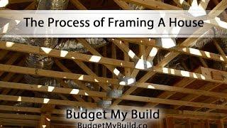 The Process of Framing A House