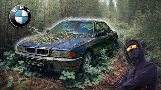 BMW E38 V8 wyciągnięte z krzaków po 4 latach | Czy odpali? TEST no.1